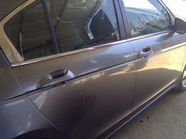 2009 HONDA ACCORD, GRAY, EX-L, 2.4L, AT.   A25140